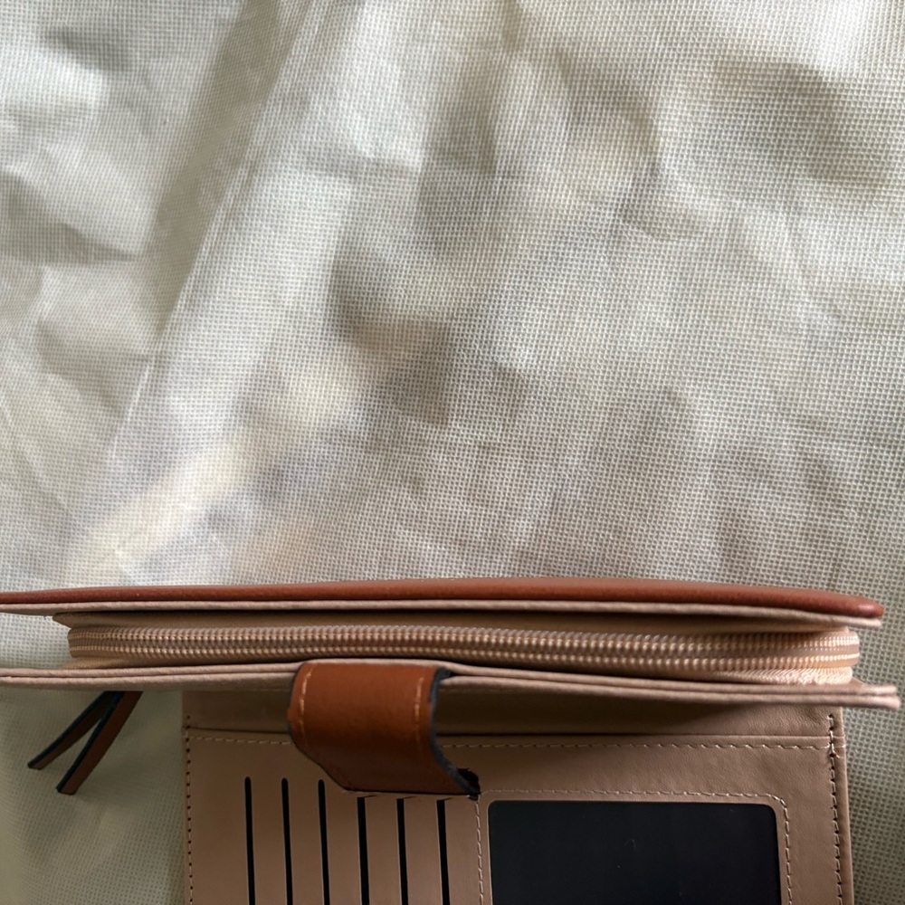 Chic Tan and Brown Women's Wallet